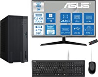 Asus Expertcenter P500MV Intel Core Ultra 5 210H 128 GB RAM 4 TB SSD 23.8" W11Pro D52108512B0DP40 - Zetta USB Bellek