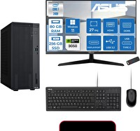 Asus Expertcenter P500MV Ultra 7 240H 5.2ghz Aı 80 GB 256 GB SSD 27" 6 GB RTX3050 W11Pro E724016512B0D23P26 - Zetta USB