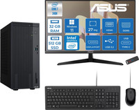 Asus Expertcenter P500MV Ultra 7 240H 5.2ghz Aı 32 GB RAM 512 GB SSD 27" W11Pro E724016512B0DP12 - Zetta USB Bellek