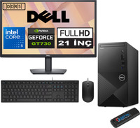 Dell Vostro 3030 mt I5 12400 16 GB RAM 256 GB SSD 21.5" FHD Win 11 Pro GT730-4 GB 21N3030I5GT730P06 + Zetta USB Bellek