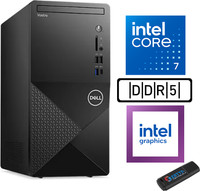 Dell Vostro 3030 mt Intel Core i7 12700 16 GB RAM 2 TB SSD W11 Home 730 N3030I7EMEAH09 + Zetta USB Bellek