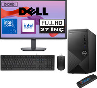 Dell Vostro 3030 mt Intel Core I5 12400 64 GB RAM 2 TB SSD 27" FHD W11 Home 730 27N3030I5EMEAH29 + Zetta USB Bellek