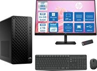 HP Prodesk 2 Tower G1I Intel I5 14500 24 GB 2 TB SSD 770 W11Home - 27" 100HZ Monitör 27B6YE4ETH09 - Zetta USB Bellek