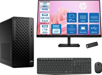 HP Prodesk 2 Tower G1I Intel I5 14500 128 GB RAM 1 TB SSD 770 FreeDOS - 27" 100HZ Monitör 27B6YE4ETF38+ZETTAUSBBELLEK