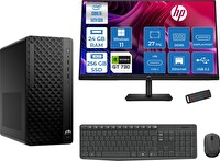 HP Prodesk 2 Tower G1I Intel I5 14500 24 GB 256 GB SSD 4 GB-GT730 W11Home - 27" Monitör 27B6YE4ET27H06 - Zetta USB