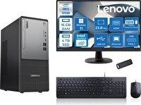Lenovo Thinkcentre Neo 50T G5 I5 14400 16 GB 4 TB SSD 23.8" Monitör W11Home Intel UHD 730 2412UAS1CF00H05 - Zetta USB