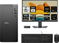 Dell Tower ECT1250 i5 14400 48 GB 4 TB SSD 27" FHD Monitör FreeDOS Masaüstü PC - PER4 Bellek RPLSR003UP912