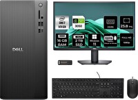 Dell Tower ECT1250 i7 14700 16 GB 2 TB SSD RTX3050 - 6 GB 23.8" Monitör W11H Masaüstü PC - PER4 Bellek RPLSR007UP803