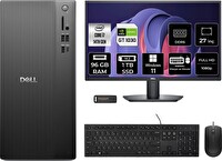 Dell Tower ECT1250 i7 14700 96 GB 1 TB SSD GT1030 - 4 GB 27" FHD Monitör W11H Masaüstü PC - PER4 Bellek RPLSR007UP1058