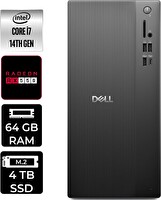Dell Tower ECT1250 i7 14700 64 GB 4 TB SSD RX550 - 4 GB FreeDOS Masaüstü PC - PER4 Bellek RPLSR007UP376