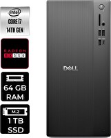Dell Tower ECT1250 i7 14700 64 GB 1 TB SSD RX550 - 4 GB W11H Masaüstü PC - PER4 Bellek RPLSR007UP394