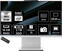 Lenovo IC 24IRH9 i5 13420H 23.8" 16 GB 2 TB SSD FHD 100Hz W11P All in One Bilgisayar - PER4 Bellek F0HN0054TRP399