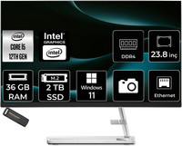 Lenovo IC 24IAP7 i5 12450H 23.8" 36 GB 2 TB SSD FHD W11P All in One Bilgisayar - PER4 Bellek F0GH01JCTRP434