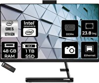 Lenovo IC 24IAP7 i5 12450H 23.8" 48 GB 1 TB SSD FHD FreeDOS All in One Bilgisayar - PER4 Bellek F0GH01JGTRP343