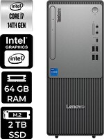 Lenovo TC Neo 50T Gen 5 i7 14700 64 GB 2 TB SSD FreeDOS Masaüstü PC - PER4 Bellek 12UAS0GL00P315