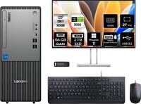 Lenovo TC Neo 50T Gen 5 i7 14700 64 GB 2 TB SSD RTX3050 - 6 GB 27" Monitör W11H Masaüstü - PER4 Bellek 12UAS0GL00P1115