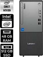 Lenovo TC Neo 50T Gen 5 i7 14700 48 GB 512 GB SSD W11H Masaüstü PC - PER4 Bellek 12UAS0GL00P329