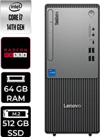 Lenovo TC Neo 50T Gen 5 i7 14700 64 GB 512 GB SSD RX550 - 4 GB W11H Masaüstü PC - PER4 Bellek 12UAS0GL00P393