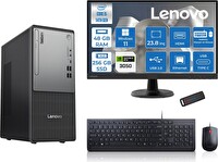 Lenovo Thinkcentre Neo 50T G5 i5-14400 48 GB 256 GB SSD 23.8" Monitör W11Home RTX3050 6 GB 30502412UAS1CF00H16-Zetta USB