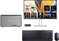 Lenovo TC Neo Ultra i9 14900 80 GB 512 GB SSD RTX4060 - 8 GB 27" FHD Monitör W11H Mini PC - PER4 Bellek 12W1001XTRP581