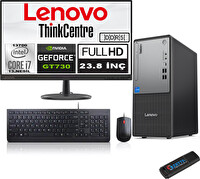 Lenovo Thinkcentre Neo 50T G5 i7 13700 48 GB 1 TB SSD 23.8" Monitör FreeDOS GT730 7302412UB000LTRF18 - Zetta USB Bellek