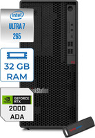 Lenovo Thinkstation P2 Gen2 Ultra 7 265 32 GB 8 TB SSD 16 GB RAM-RTX2000 Platinum FreeDOS 30JQ0037TRF51 - Zetta USB