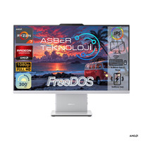 Lenovo Ideacentre 27ARR9 R7-7735HS 27" 40 GB RAM 2 TB SSD FHD FreeDOS All In One - Kablosuz Klavye ve Mouse AsberTech