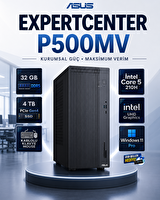 Asus ExpertCenter P500 Mini Tower Intel Core 5 210H 32 GB DDR5 RAM 4 TB SSD W11 Pro Masaüstü Bilgisayar P500MV-C521016512G0DRNP