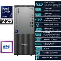 Lenovo Neo 50T ThinkCenter Ultra 5-225 40 GB DDR5 RAM 512 GB SSD Intel Graphics W10 Home Masaüstü Bilgisayar 13BD007UTRHMF100