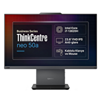 Lenovo ThinkCentre Neo 50a G5 Intel Core i7-13620H 64GB 1TB SSD 23.8" FHD Freedos All In One Pc 12SC001XTR 003