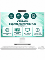 Asus ExpertCenter P600 PM670KA S6 AMD Ryzen AI 7 350 32 GB RAM 1 TB SSD 27" W11 Pro Beyaz All in One Bilgisayar