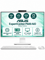 Asus ExpertCenter P600 PM670KA S2 AMD Ryzen AI 7 350 16 GB RAM 1 TB SSD 27" W11 Pro Beyaz All in One Bilgisayar