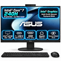 Asus V440VAK-C7321TBB0DS1 Core 7 240H 16 GB DDR5 RAM 512 GB SSD 23.8" FHD W11 Pro All In One-Kablosuz Klavye Mouse