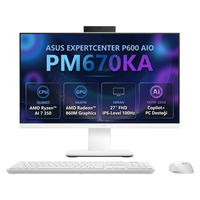 Asus ExpertCenter P600 Ryzen AI 7 350 27" 16 GB RAM 512 GB SSD FHD FreeDOS All In One Bilgisayar PM670KA-AI7321TBW0D 001