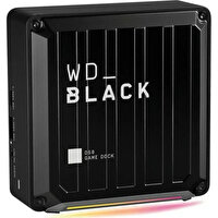 WD Black D50 Game Dock WDBA3U0020BBK-EESN RGB Thunderbolt 3 2 TB Taşınabilir Gaming NVMe SSD