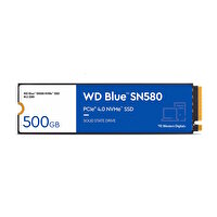 WD Blue WDS500G3B0E SN580 500 GB PCIe Gen4 X4 Okuma 4000 MB Yazma 3600 MB M.2 SSD