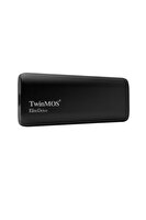 TwinMOS Elite Drive PSSDFGBMED32 512 GB USB 3.2 Type-C Siyah Taşınabilir SSD