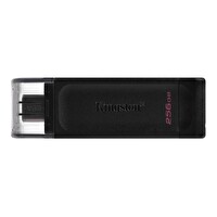 Kingston DT70 256 GB USB-C 3.2 Gen1 Type-C Flash USB Bellek
