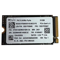 SK Hynix PVC10 512 GB 5100/2200 MB/s Gen4x4 M.2 22x42 SSD