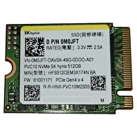 SK Hynix PVC10 512 GB 5800/4000 MB/s Gen4x4 M.2 22x30 SSD