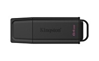 Kingston DTXG2-64GB 64GB Portable USB 3.2 Gen 1 DataTraveler Exodia Black Flash Bellek