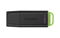 Kingston DTXG2-256GB 256GB Portable USB 3.2 Gen 1 DataTraveler Exodia Black-Green Flash Bellek