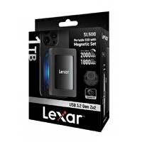 Lexar SL500 LSL500M001T-RNBNG Manyetik 1 TB 2000 MB/s Taşınabilir SSD
