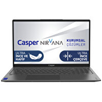 Casper Nirvana X700.1215-8U00X-G-F Intel Core i3-1215U 15.6" 8 GB RAM 250 GB NVMe SSD GEN4 FreeDOS Notebook