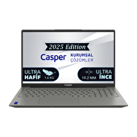 Casper Nirvana X700.7430-BV00P-G-F AMD Ryzen 5-7430U 16GB RAM 500GB NVME SSD Windows 11 Home