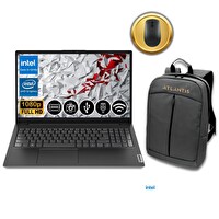 Lenovo V15 i3 1215U 15.6" 8 GB RAM 512GB M.2SSD FreeDOS Laptop Çanta ve Mouse - 82TT00A0TX ATL25