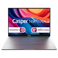 Casper Nirvana S100 16" 300NIT Series 2 Intel Core 7-240H 32GB DDR5 RAM 2TB NVME SSD Freedos Laptop S100.240H-DX00X-G-F