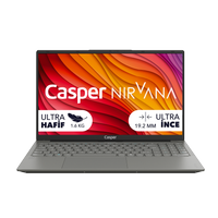 Casper Nirvana X650 i7-13620H 16GB DDR5 1TB SSD Freedos 15.6" Laptop X650.1362-BF00X-G-F