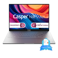 Casper Nirvana S100 İ7-13620H 16GB DDR5 RAM 500GB SSD Freedos Microsoft® Office 365 Bireysel (1 Yıllık) S100.1362-BV00X-G-F-OFM365