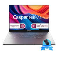 Casper Nirvana S100 300NIT i5-13420H 32GB DDR5 RAM 2TB SSD W11H Kablolu Mouse S100.1342-DX00A-G-F-KM35S